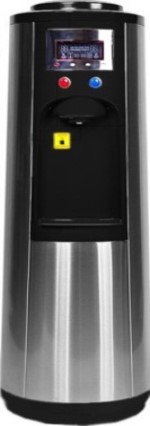 Кулеры напольные - Кулер для воды AquaWorld HC-68L Black (Компрессорное охлаждение+дисплей)